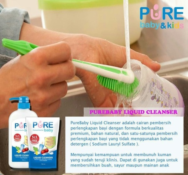 pure baby bottle cleanser