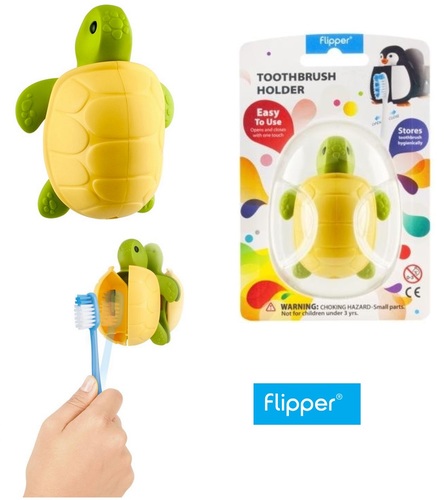 Flipper Toothbrush Holder - Turtle - Flipper